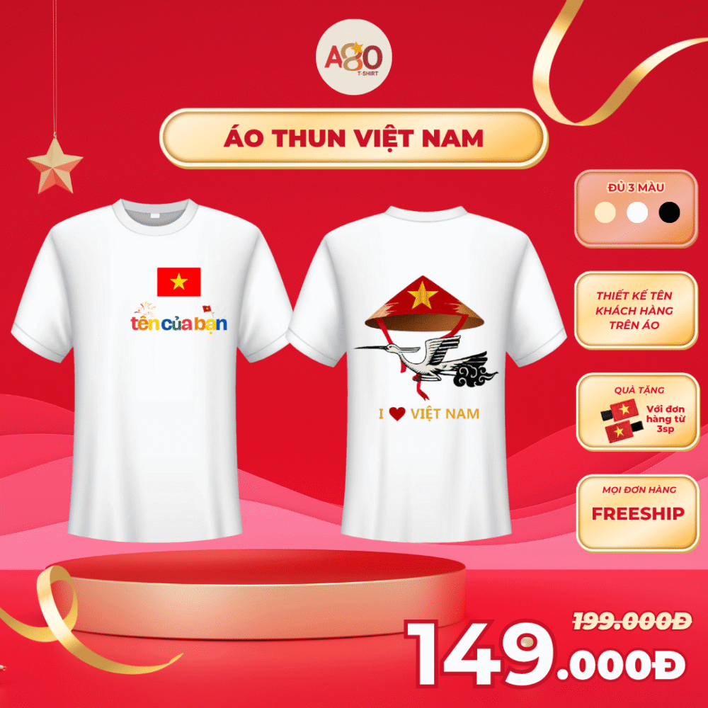 Áo thun Việt Nam-VN1